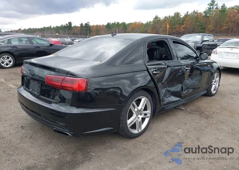 2016 Audi A6 3.0T Premium Plus из США, поврежденный, VIN WAUHGAFC4GN017786